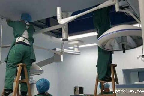 手术室层流送风天花初效、中效、1946伟德手机空气净化流程